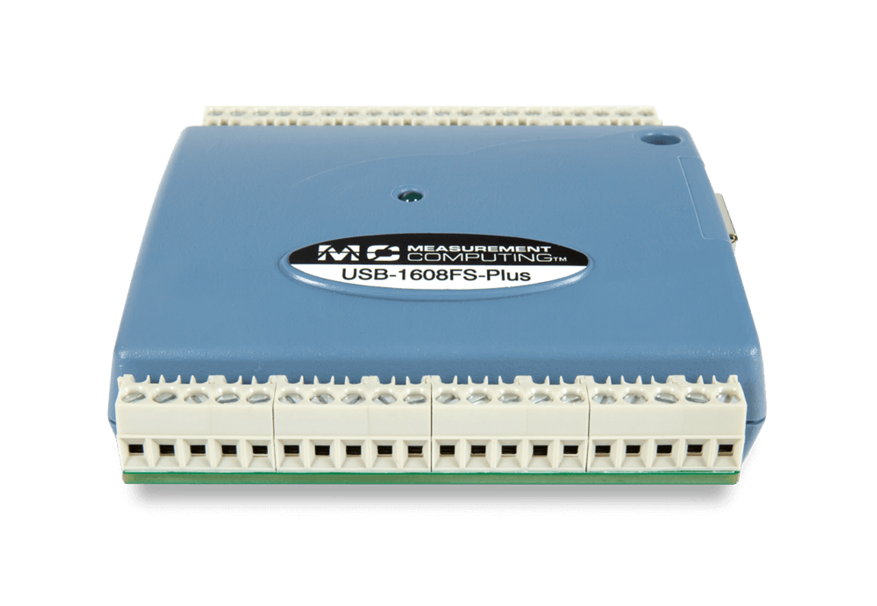 MCC USB-1608FS-Plus: Simultaneous USB DAQ Device
