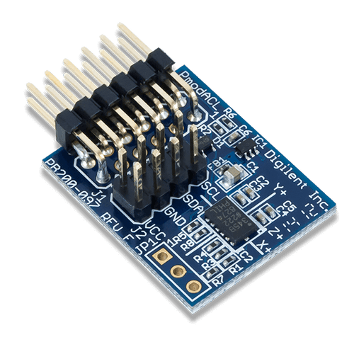 Pmod ACL: 3-axis Accelerometer product image.