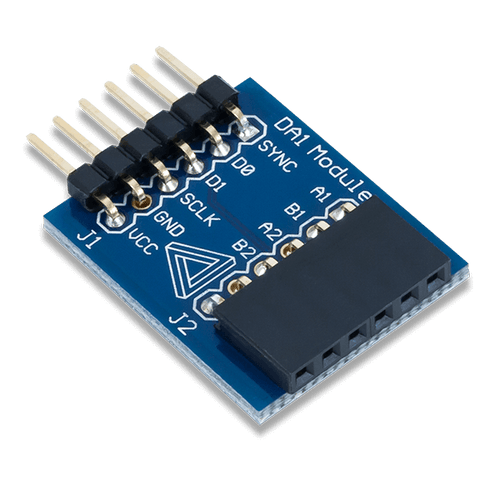 Pmod DA1: Four 8-bit D/A Outputs product image.