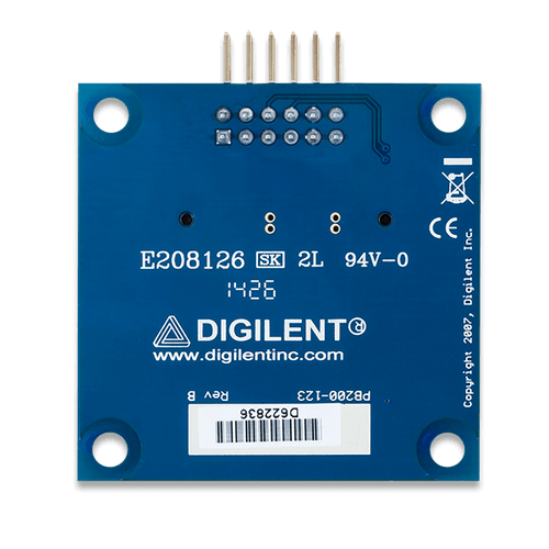 Pmod SD: Full-sized SD Card Slot - Digilent
