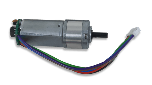 直流电机/变速箱:为Digilent机器人套件产品形象定制的12V电机。