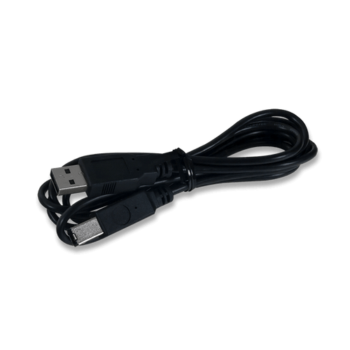 USB A到B电缆的产品图像。