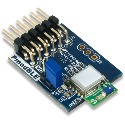 Pmod BLE: Bluetooth Low Energy Interface product image.