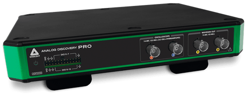Analog Discovery Pro 3000 Series: 3450 Portable High Resolution Mixed Signal Oscilloscopes