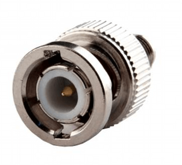 BNC-to-SMA适配器的产品图像。