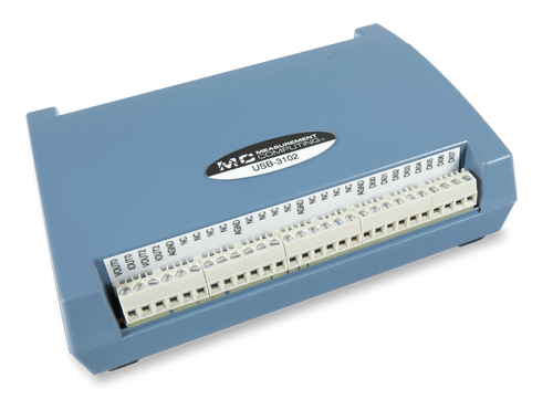 MCC USB-3102产品图片，角度显示。