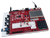 产品形象包括电源和USB线插入Anvyl Spartan-6 FPGA培训板，Pmods插入端口。不包括Pmods。