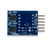 Bottom view product image of the Pmod DA1: Four 8-bit D/A Outputs.