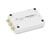 USRP B200Mini的组装机柜套件的产品图像显示在对角线上。需要外壳组件（B200MINI板单独出售）。