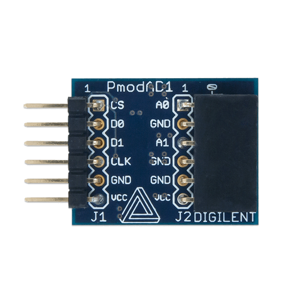 Pmod AD1: Two 12-bit A/D Inputs - Digilent