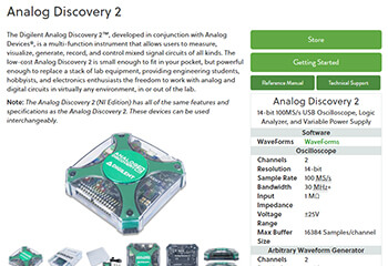 Visit Digilent Reference for documentation