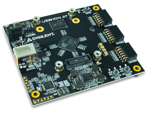 USB104 A7: Artix-7 FPGA Development Board with SYZYGY-compatible Expansion