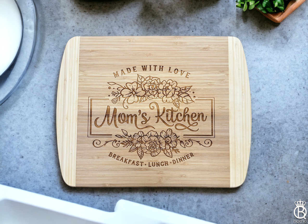 Mom's Kitchen Cutting Board