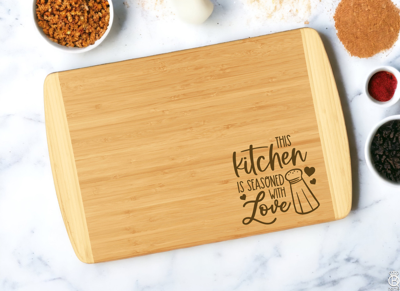 Pop Pop's Kitchen, Made with Love. Personalized Cutting Board for Father's  Day