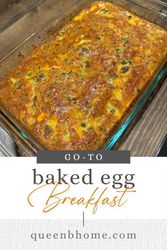 My Go-To Baked Egg Breakfast