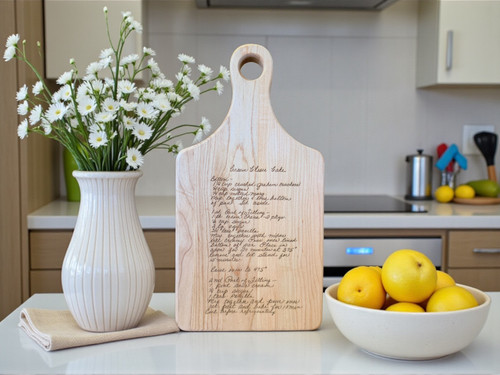 Maple Paddle Recipe Cutting Board