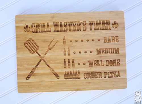 Grill Master's Butcher Block Board