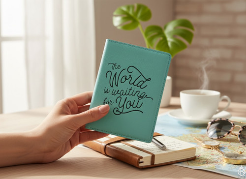 The World Is Waiting For You Passport Cover