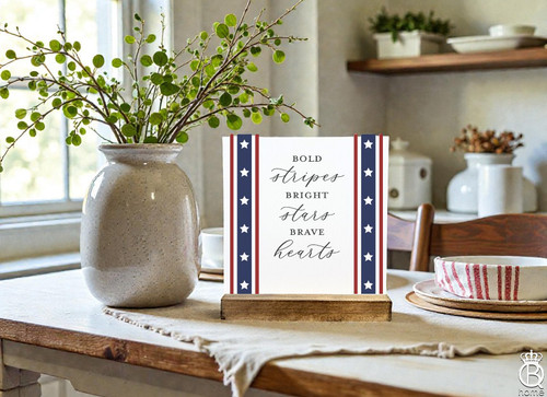 Bold Bright Brave Shelfie