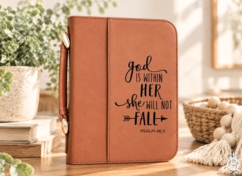 Bible Cover: God Is Within Her She Will Not Fall
