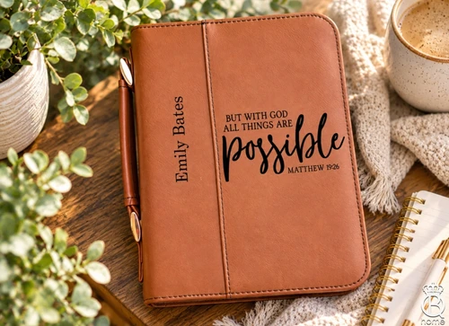 Bible Cover: With God All Things Are Possible