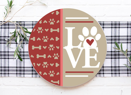 Paw LOVE Door Hanger