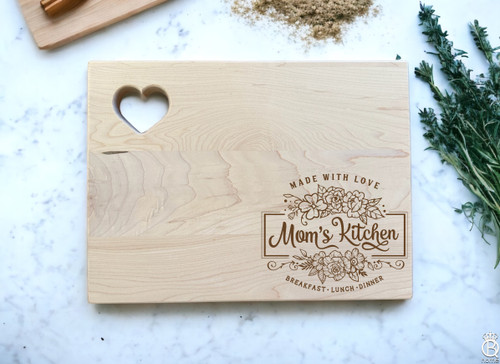 Mom's Kitchen Cutting Board