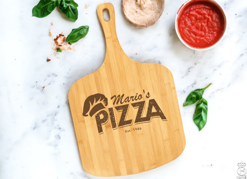 Chef's Hat Custom Pizzeria Pizza Peel Chef's Hat Custom Pizzeria Pizza Peel