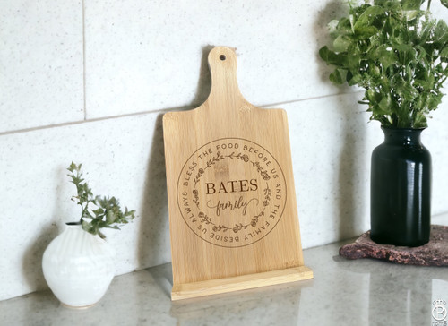 Bless The Food Before Us Kitchen Chef's Easel