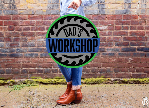 Dad's Workshop Door Hanger