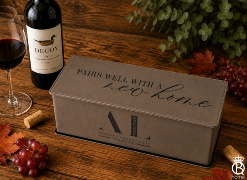 Leather Wine Box: Pairs Well With A New Home