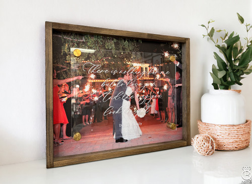 Photo on Wood Mixed Media Framed Sign Photo on Wood Mixed Media Framed Sign