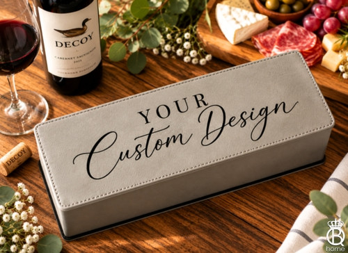 Leather Wine Box: Your Custom Design