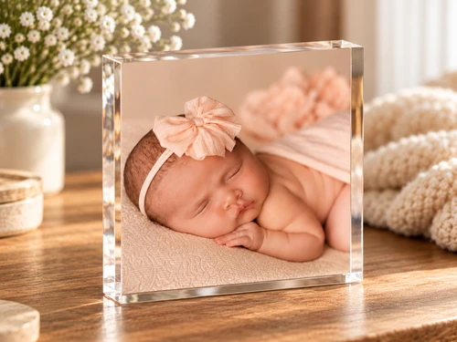 Photo On Acrylic Block