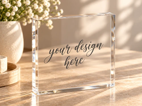 Custom Design Acrylic Block
