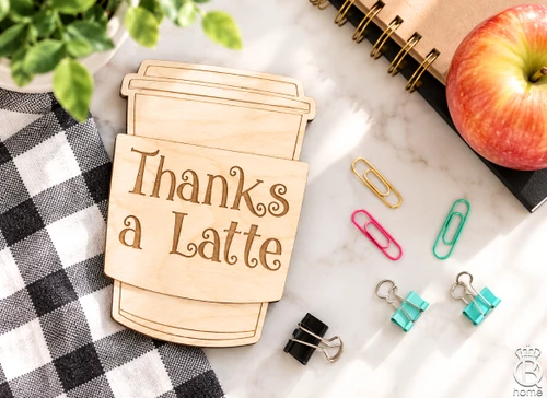 Thanks A Latte Gift Card Holder 