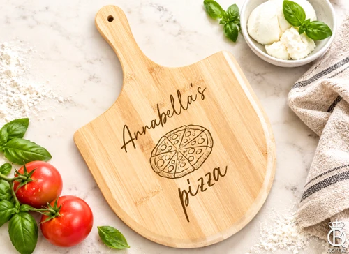 Custom Name Personal Size Pizza Board 