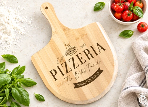 Personalized Pizzeria Personal Size Pizza Board 