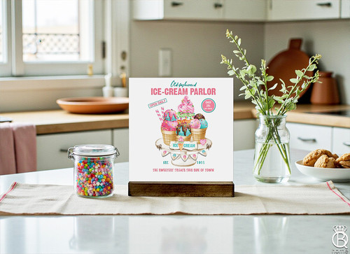 Ice Cream Parlor Shelfie