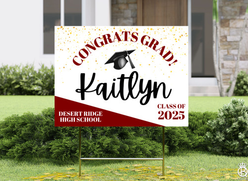 Congrats Grad Yard Sign Congrats Grad Yard Sign