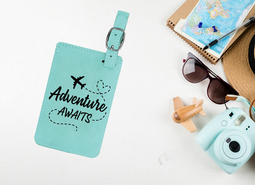 Adventure Awaits Luggage Tag