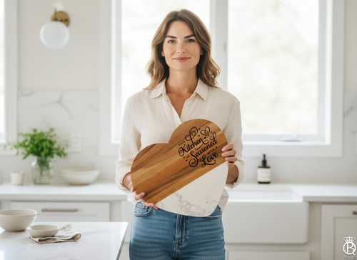 Marble Heart Board: This Kitchen Is Seasoned With Love