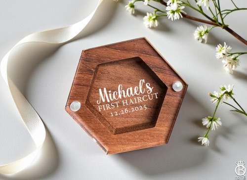 Lock of Love Keepsake Box: First Haircut