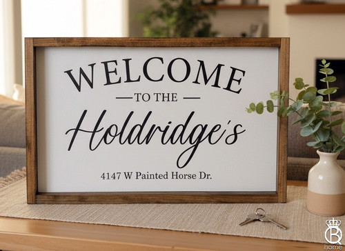 Welcome To The Custom Family Name