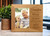 Custom Engraved  Wood Picture Frame | Your Life Was A Blessing...