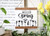 Hello Spring Wood Sign DIY Kit