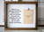 READY TO SHIP Behind You All Your Memories... with Photo Clip Framed Wood Sign