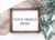 Custom Wood Sign 8x10 Custom Wood Sign 8x10