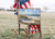 Seaside Freedom Coastal Patriotic Wood Sign