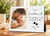 To My Husband, First Father's Day Custom Photo Easel